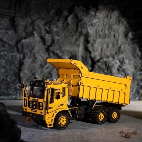 Деревянный конструктор ROKR самосвал