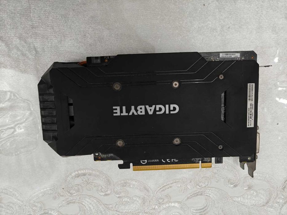Видеокарта Gigabyte GTX1060 WINDFORCE OC 6G