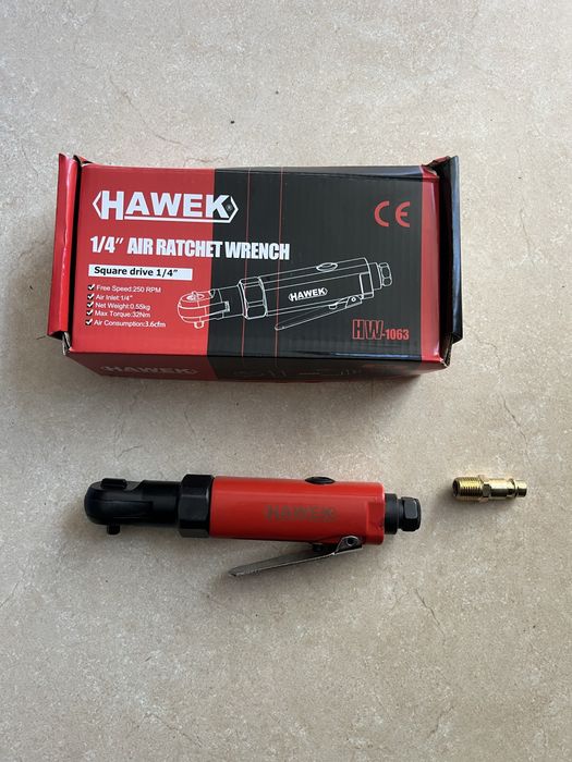 Пневматична тресчотка 1/4 Hawek