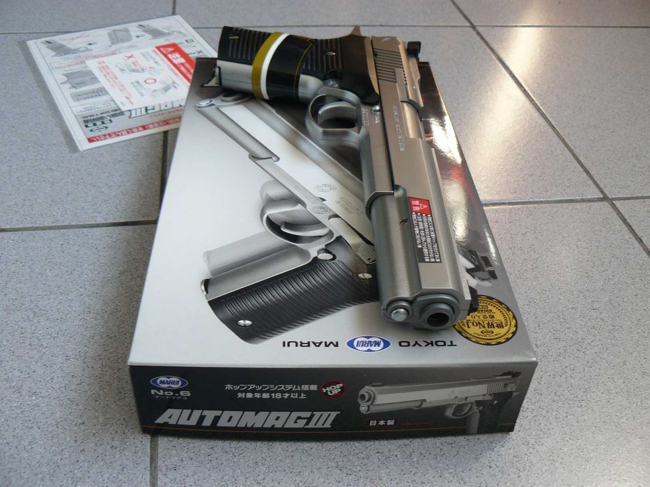 Pistol Airsoft AUTOMAG III Produs De Tokyo Marui,Spring/Arc,Nou Cutie