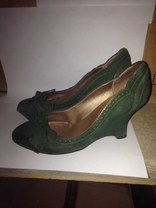 Ботиночки. В сетку. Средний каблук