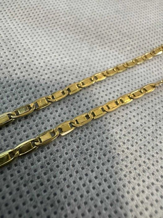 (Ag41) Lant aur, 14K B5812.4 - Certificat de garanție!