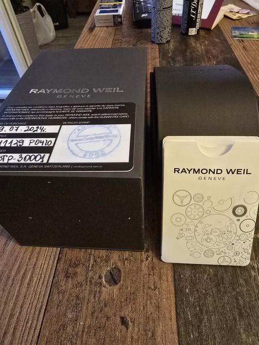 Луксозен автоматичен часовник Raymond weil freelancer в гаранция