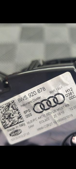 Ceas bord Audi A5 rs5,UK, 700 ron
