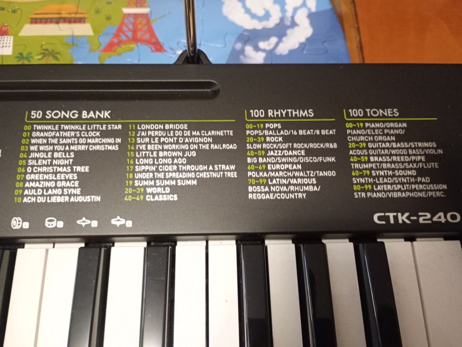 Синтезатор  CASIO  CTK-240