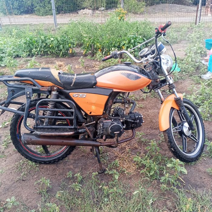 Мотоцикл racer 110 на ходу