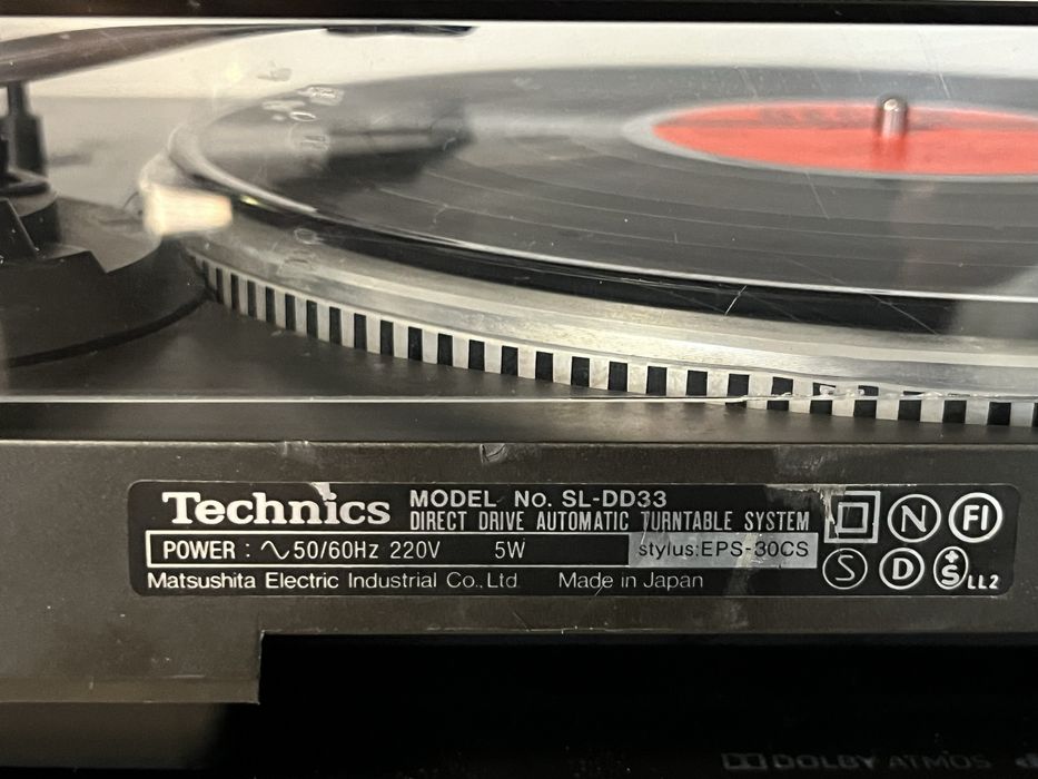 Pick-up Technics SL-DD33 Direct Drive full automatic