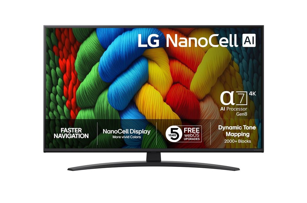Телевизор LG 50NANO81A6A 50" Nanocell (2025) Индонезия 2 goda garantiy