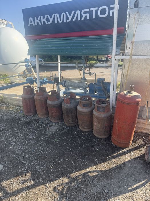 Газовый баллоны Заправленный