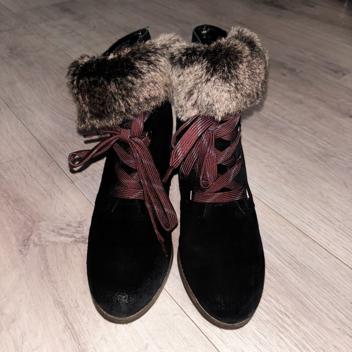 Новые зимние ботинки Clarks