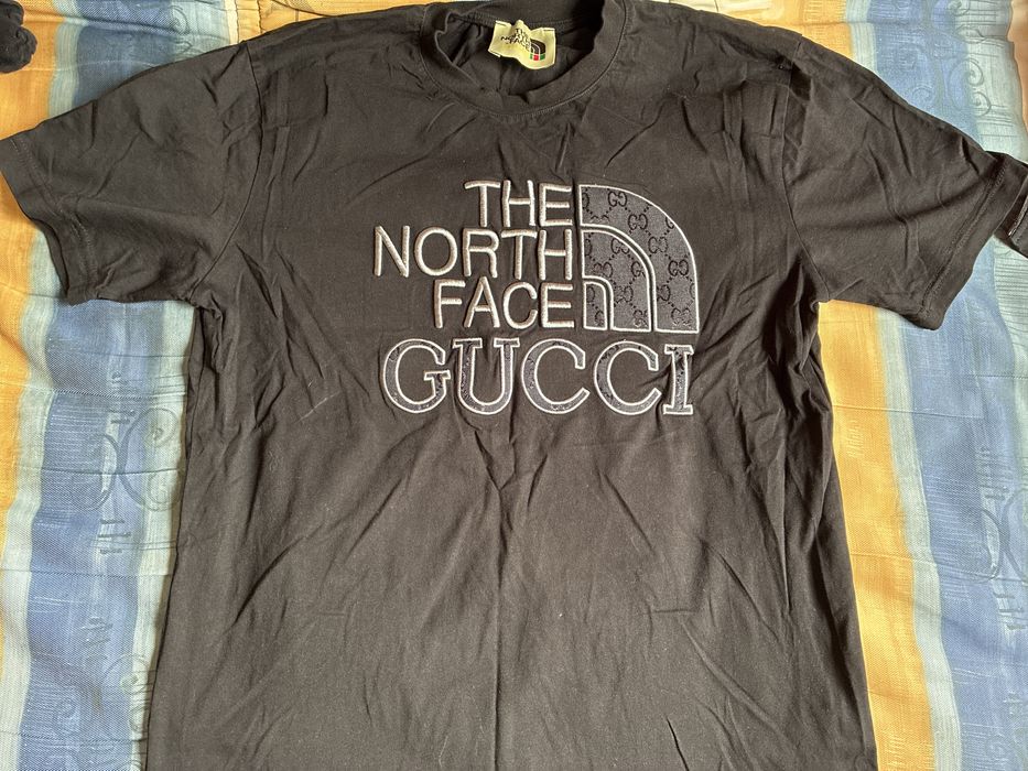 Тениска The north face gucci размер XL