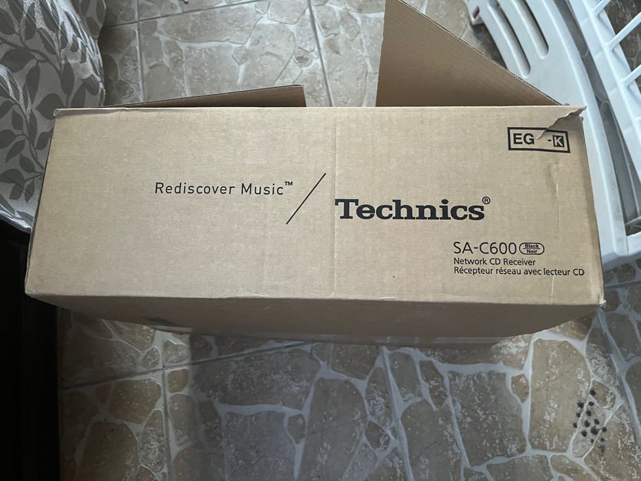 Network Receiver cu CD Technics SA C600 - NOU plus boxe Technics SB C700