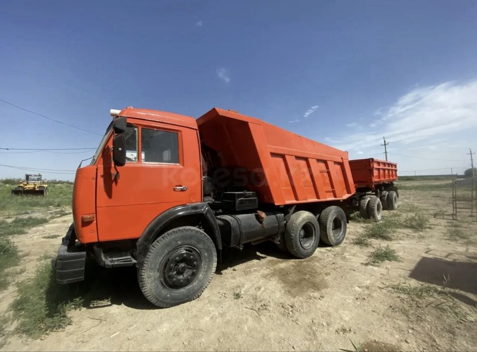 Камаз с прицепом