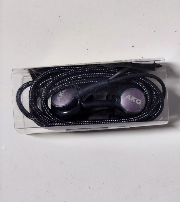 Casti Samsung AKG EO-IG955 Noi Originale Mufa Jack 3.5 mm Negre