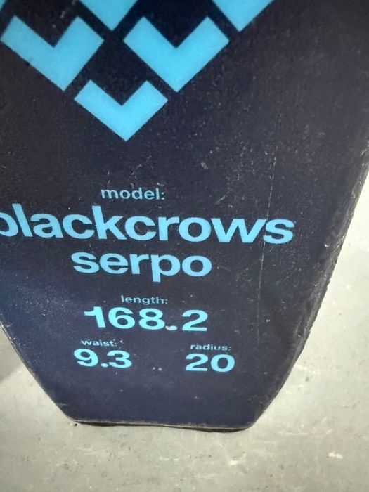 schi black crows serpo L168.2cm