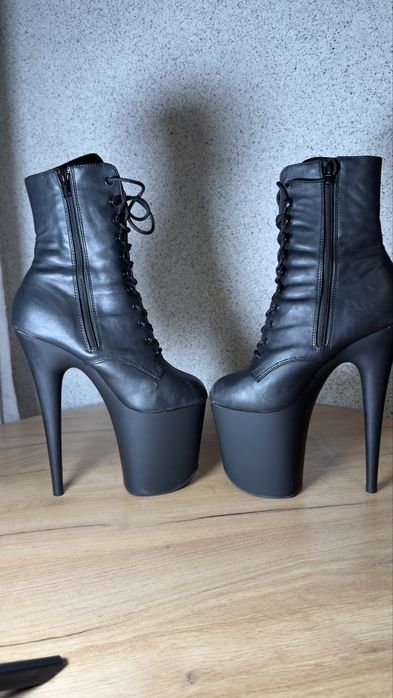 Pleaser стрипы ботильоны тройки