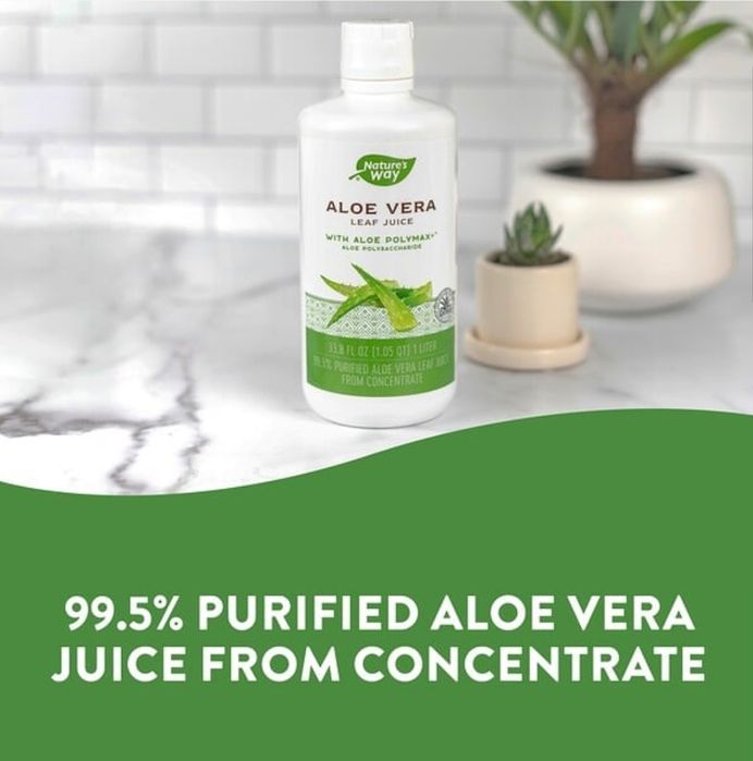 алоэ вера, сок из листьев, 1 л Aloe soki