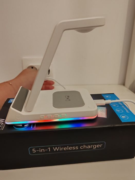 Încărcător wireless 5 in 1