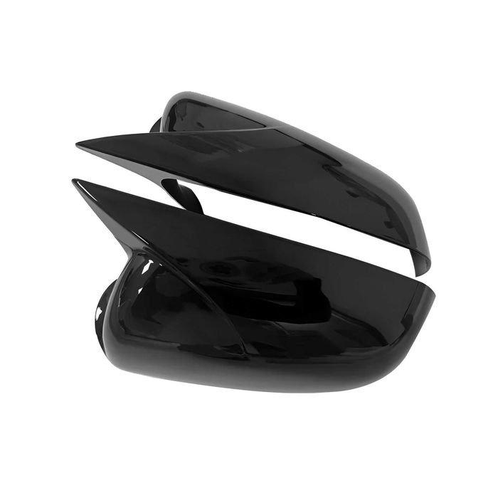 Гаранция! Черни Batman Капаци за Огледала АUDI A3 8P A4 B6 B7 A6 C6 4F