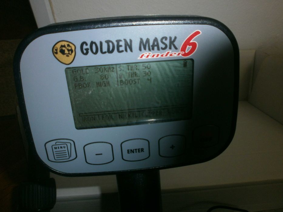 Металдетектор Металотърсач Залатотърсач - Golden Mask 6 - 5-15-30khz