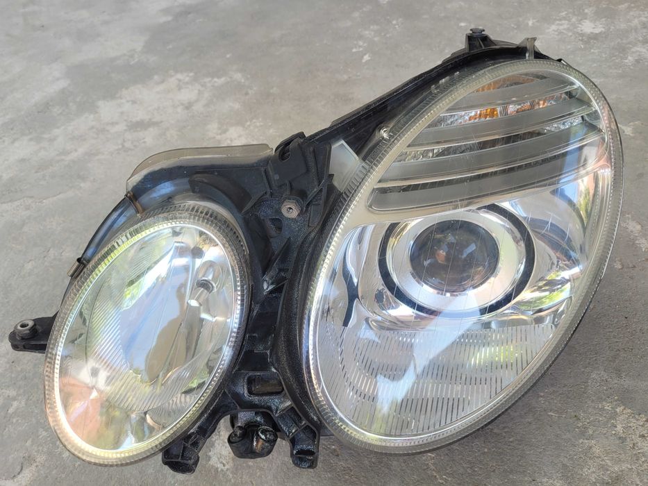 Фар Мерцедес Е класа w211 Фейслифт Би Ксенон,Mercedes 211 BI Xenon Far