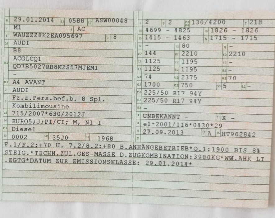 Audi A4 Avant quattro