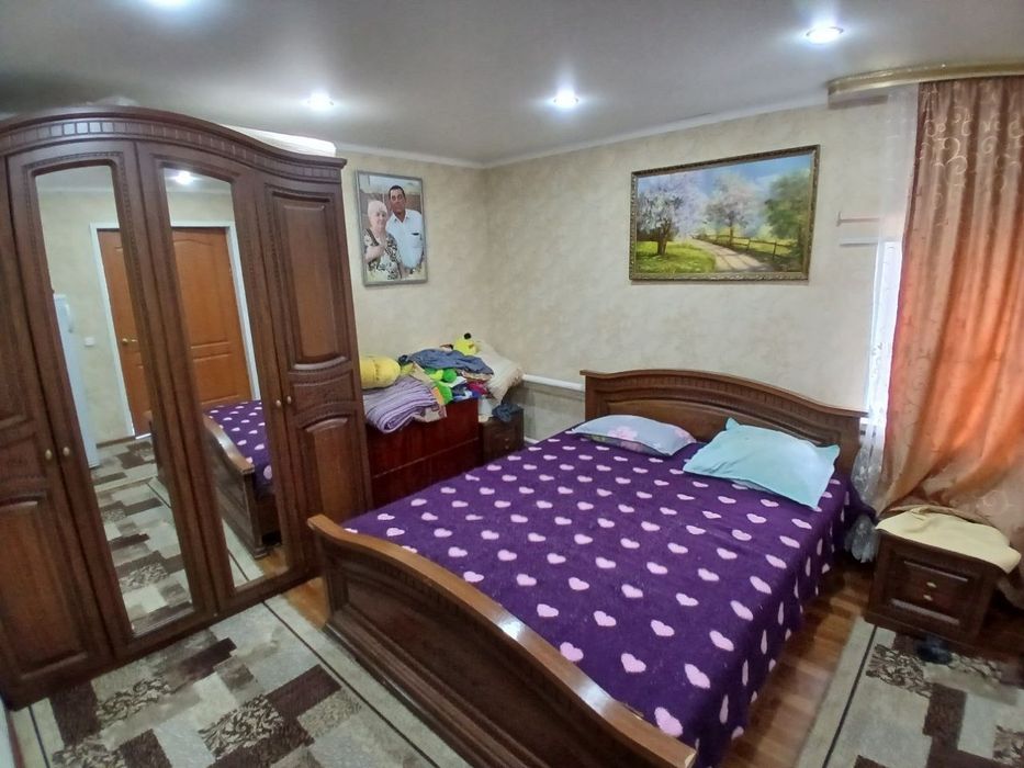 Продам дом саманный обложенный кирпичем