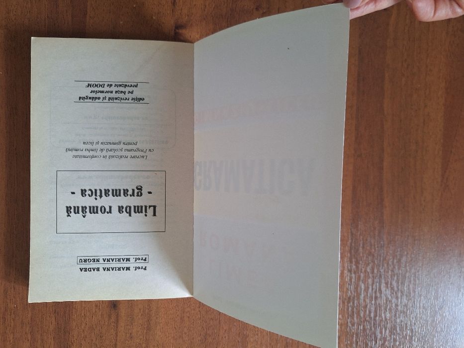 Gramatica - Gimnaziu, Liceu