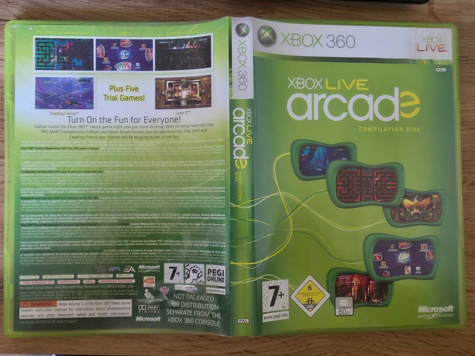 Xbox Live Arcade за Xbox 360 | Перфектен диск | Тестван и работещ