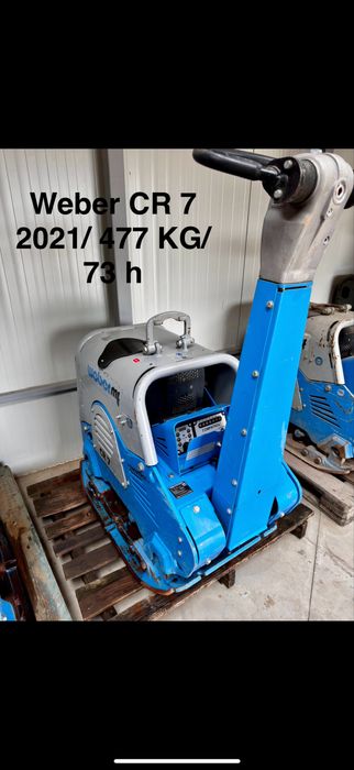 Talpa / placa compactoare Weber CR7 / 2021 / 73 h / 477 kg