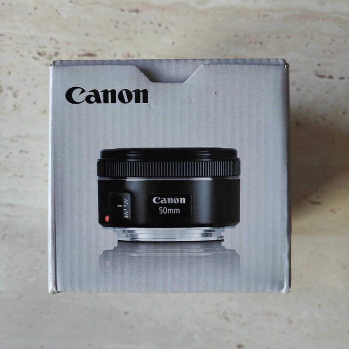 Obiectiv foto Canon EF 50mm f/1.8 STM Nou