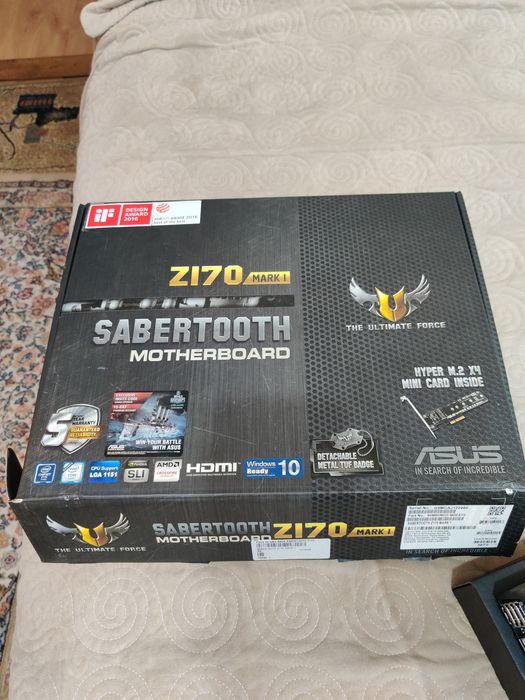 Kit Asus Sabbertooth Z170 mark 1 + I7 7700K + Cooler Artic