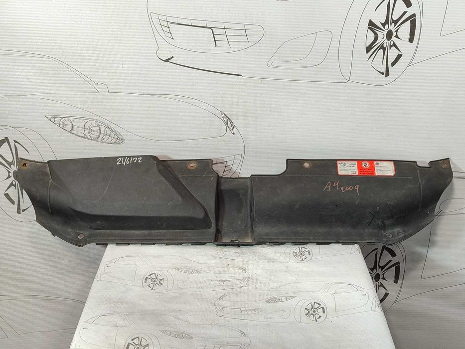 Scut superior / Apărătoare bară față Audi A4 / S4 / RS4 B8 (8K) COD: 8K0807081 / 8K0 807 081 2009 / [2008-2015] / (1C4)