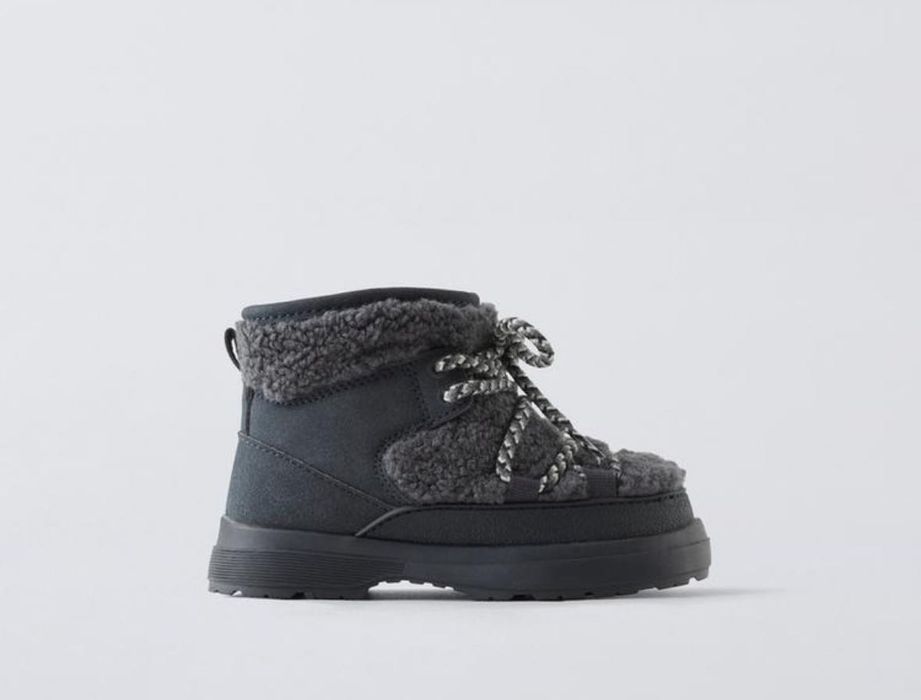 Палто за момче и боти ZARA