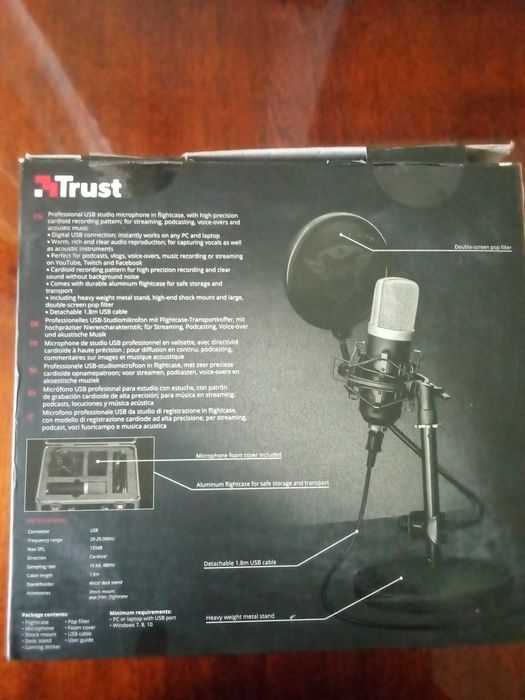 Микрофон Trust GXT 252 Emita Streaming