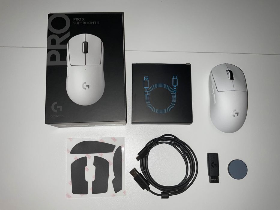 Геймъркса мишка Logitech G Pro X Superlight 2 (White)