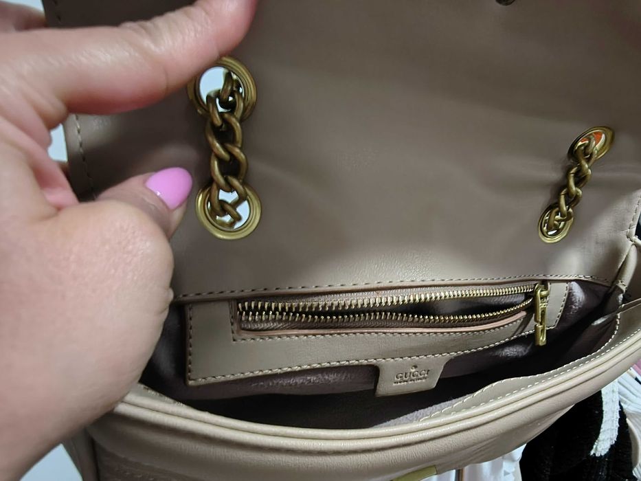 Geanta Gucci Marmont Nude