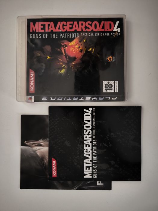 Metal Gear Solid 4 Guns of the Patriots PS3 Playstation 3 ПС3