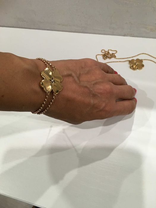 FOLLI FOLLIE дамски сет стомана с розова позлата