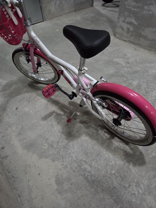 Bicicletă copii B'TWIN Docto Girl 500 - Roți 16 inch (Decathlon)
