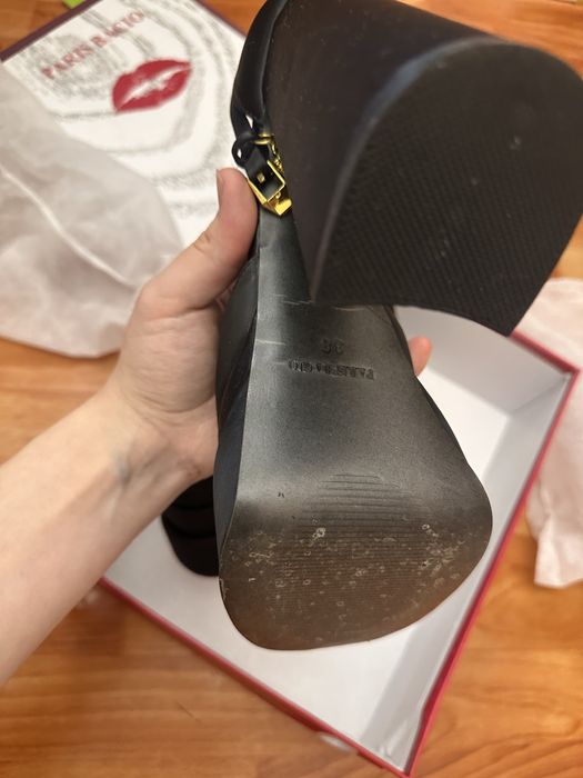 черные туфли paris bacio