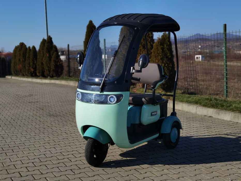 Triciclu electric THOR PANDA 1000W nou Agramix