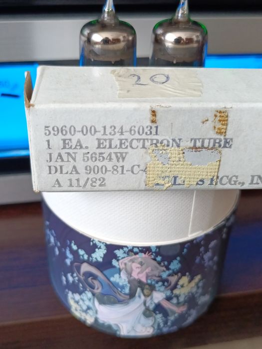 Tuburi electronice 6ak5 W Siemens,GE JAN 5654W,6j1p