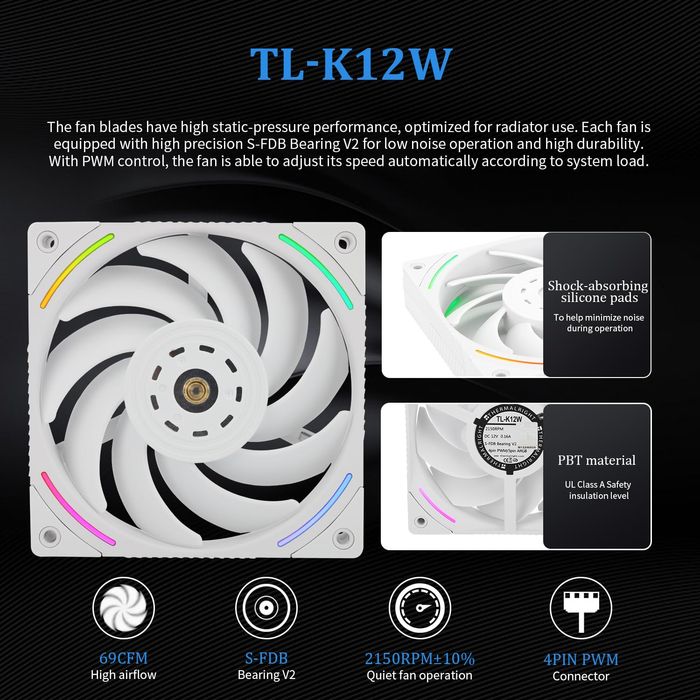 Cooler CPU Thermalright Mjolnir Vision 360 ARGB, racire lichid 360 mm