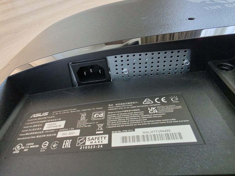 Monitor Gaming Asus TUF 165 HZ 27"