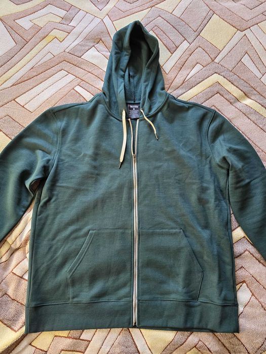 Hanorac Emerald Fleece French Terry Zip Hoodie