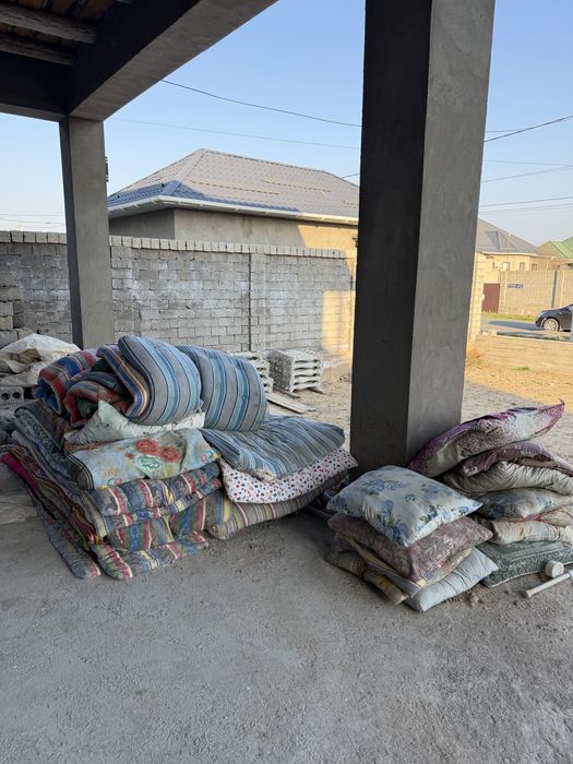 Матрасы, подушки для рабочих