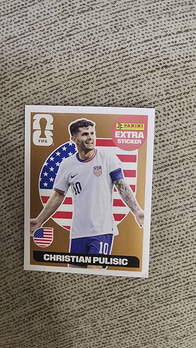 Panini Екстра стикер Кристиан Пулишич - бронз