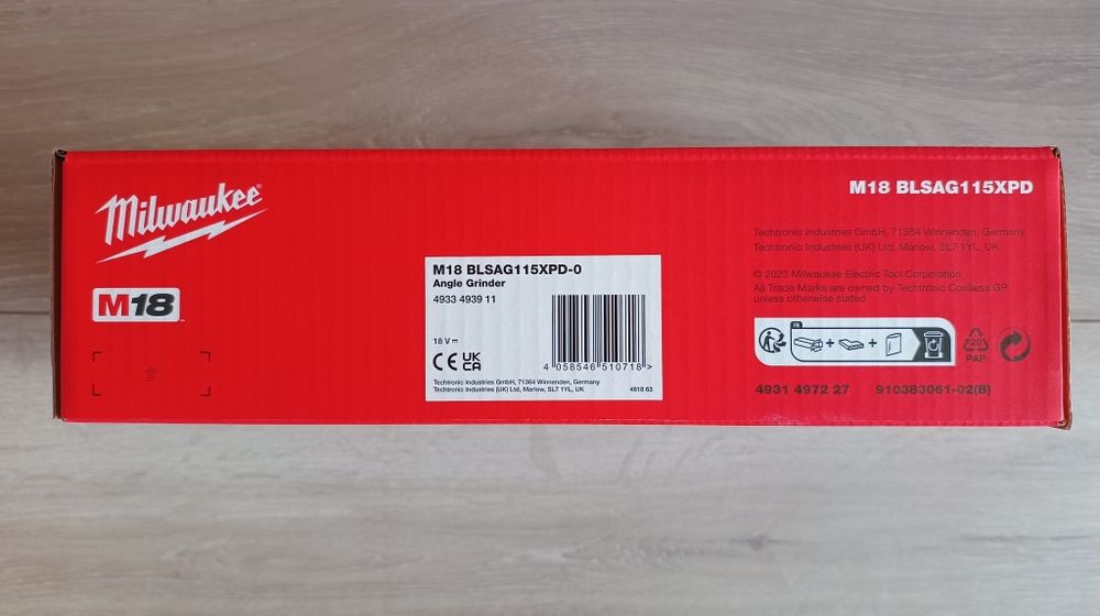 Milwaukee M18 polizor unghiular/flex