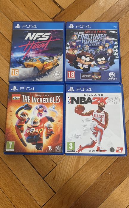 Продавам игри за PS4
